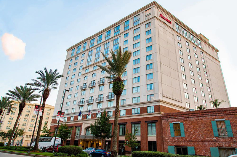 Exterior Photo of New Orleans Marriott Hotel